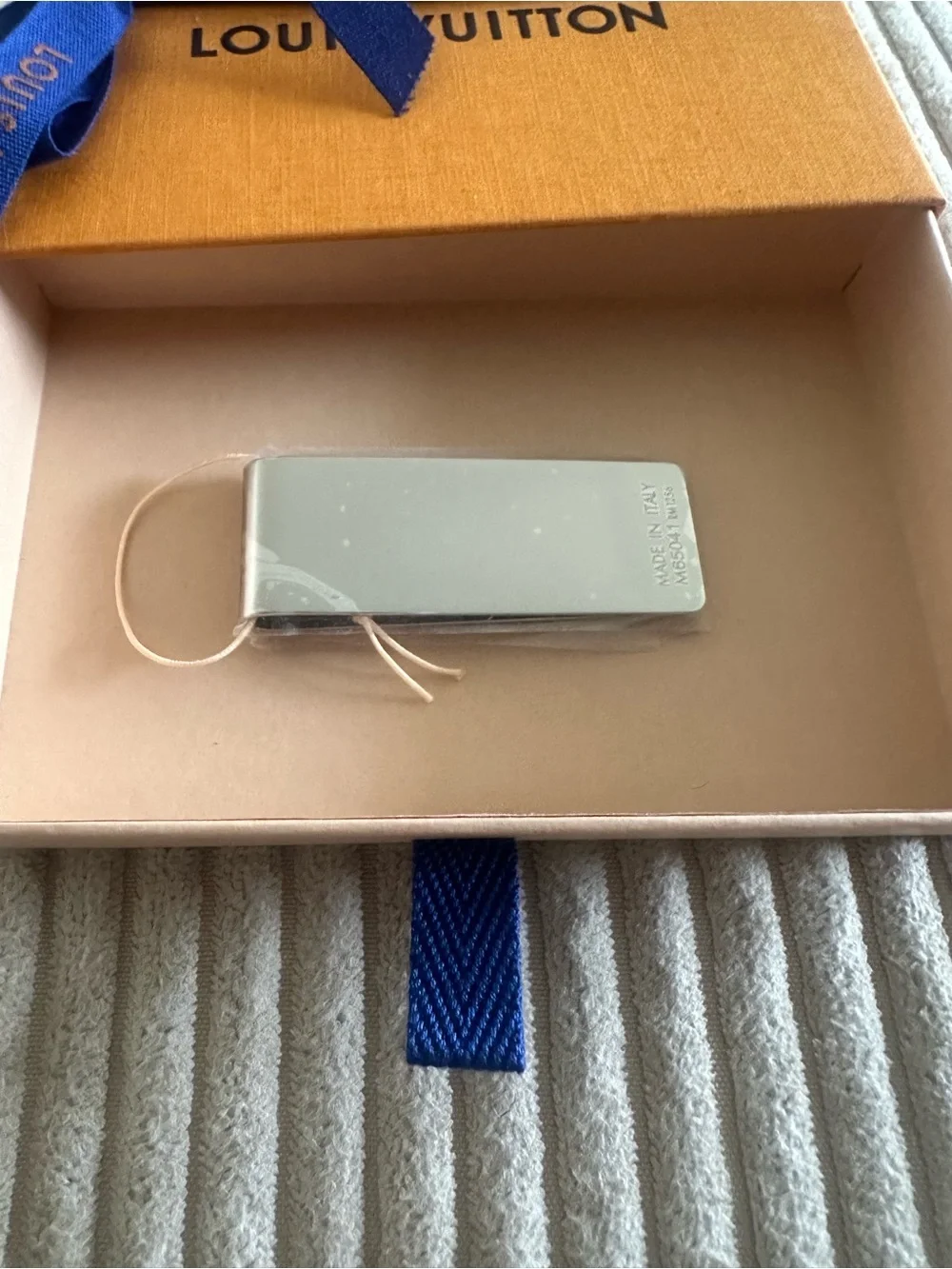 *BRAND NEW* Louis Vuitton Silver Champs Elysées Money Clip